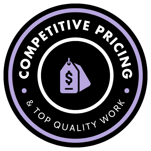 Badge - Black - Competitive Pricing & Top Quality Work